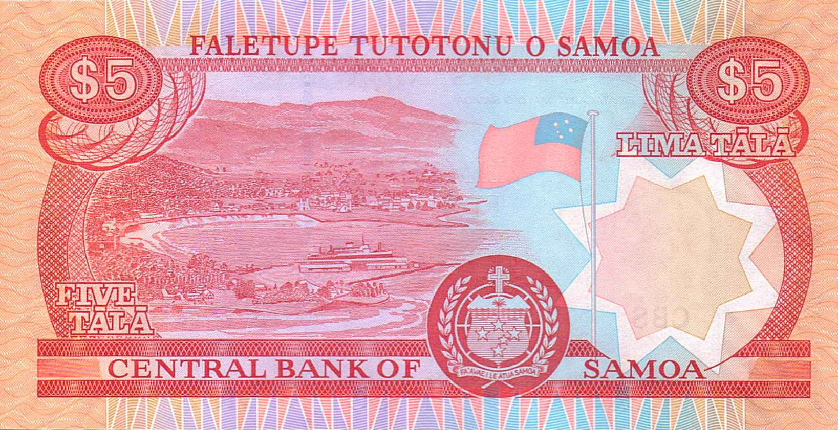 Samoa 5 2002 UNC P-33/a2